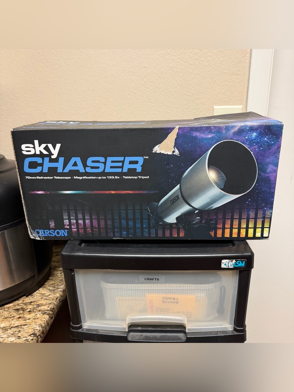 Carson Sky Chaser 70mm Refractor Telescope